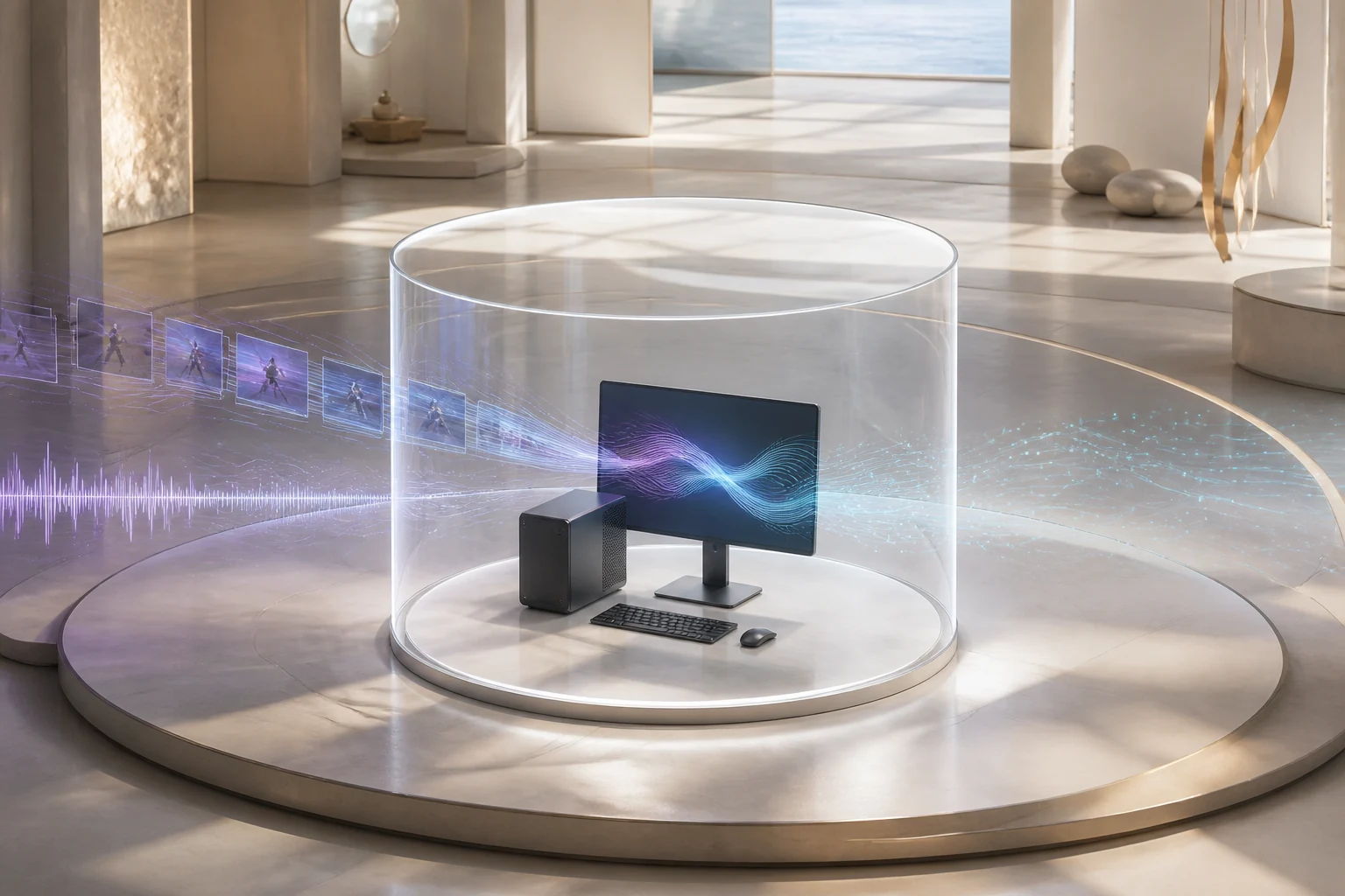 Camera and motion processing on the local Windows device